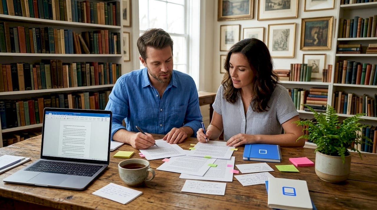 The Role of Collaboration in Writing Better Stories